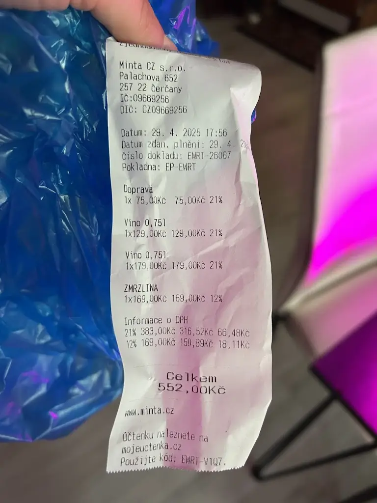 Anna Vrancová_Minta Pizza & Víno_Čerčany_review