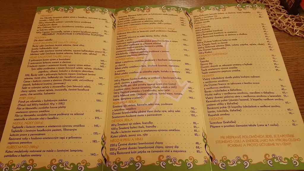 Menu_Food truck Alexandra_Čerčany_image_1