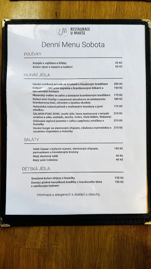 Menu_Pub U Mikeše_Brandýs nad Labem-Stará Boleslav_image_2