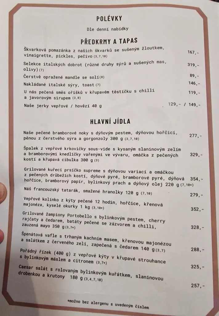 Menu_Do Nebe – Bezlepková restaurace_Okres Písek_image_3