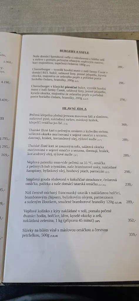 Menu_Do Nebe – Bezlepková restaurace_Okres Písek_image_4