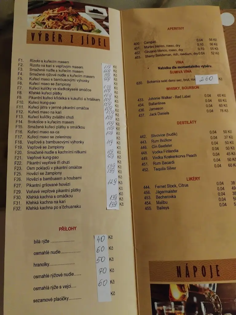 Menu_Restaurace Čínské zátiší 成都酒家_Čelákovice_image_4