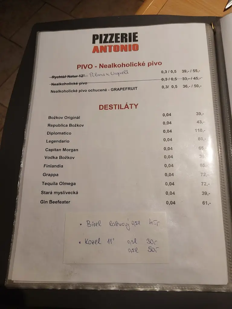 Menu_Pizzeria Antonio_Čelákovice_image_2