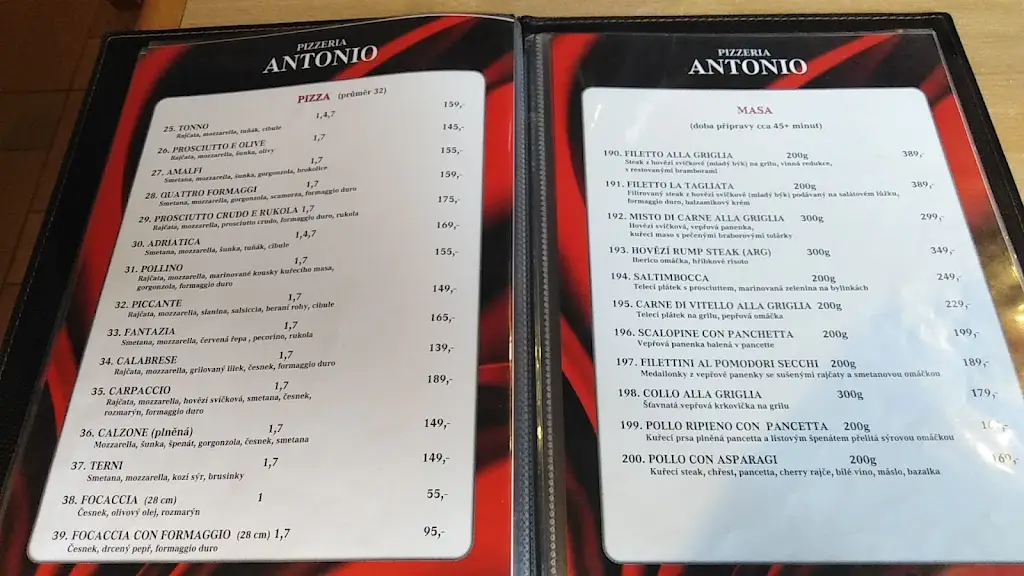 Menu_Pizzeria Antonio_Čelákovice_image_4