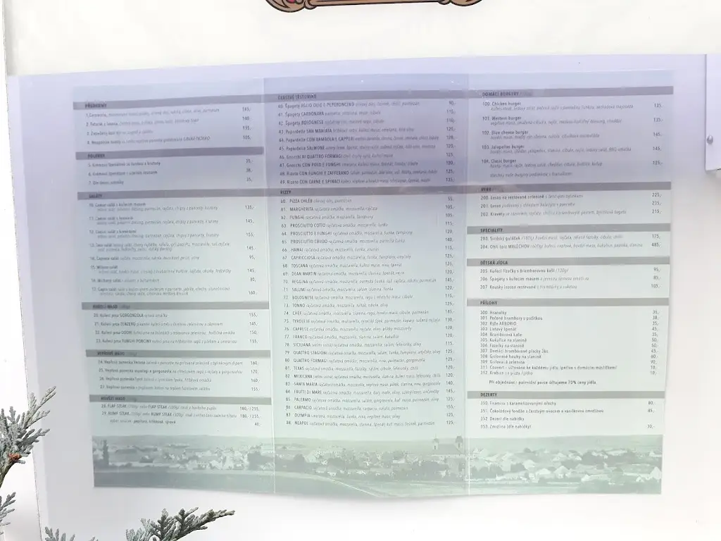 Menu_Pizzeria Malechov_Český Brod_image_4