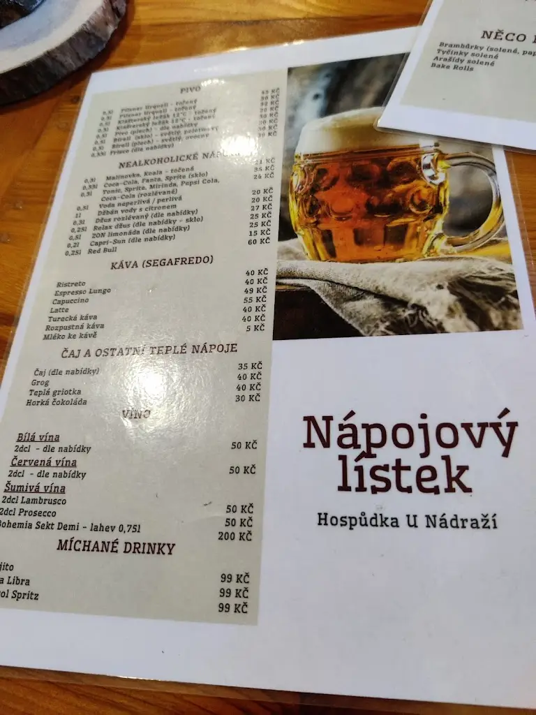 Menu_Hospůdka U Nádraží_Dolní Bousov_image_4