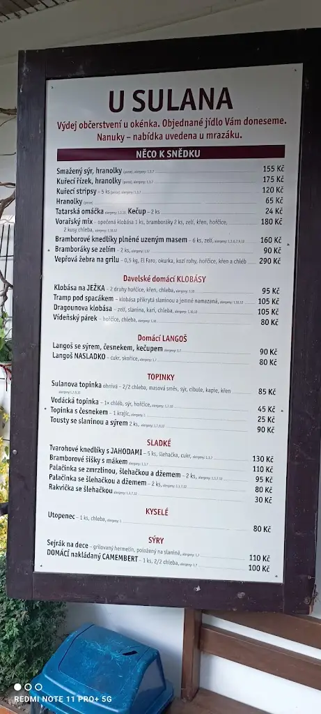 Menu_Hospoda U Sulana_Okres Písek_image_3