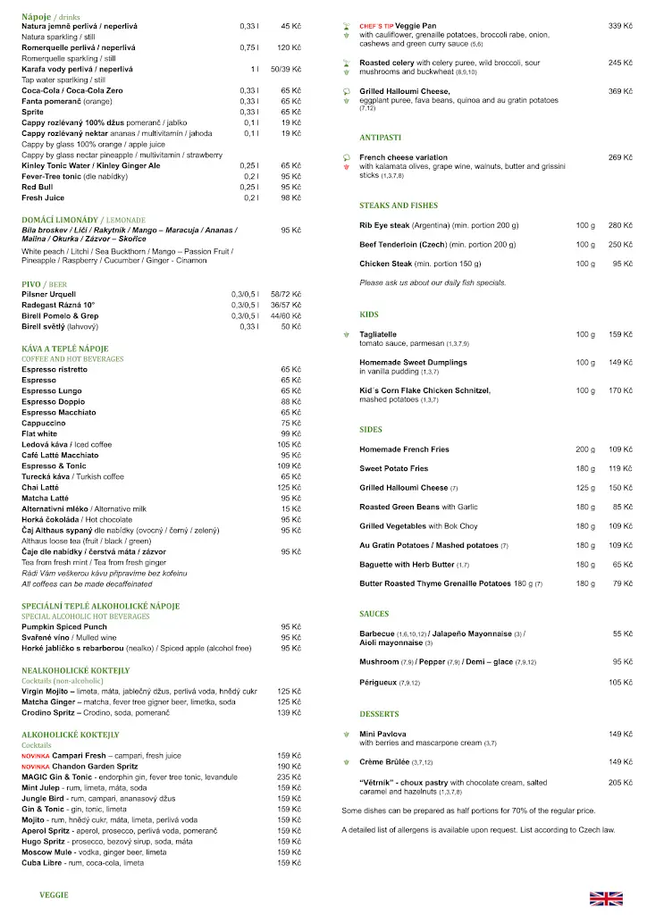 Menu_Restaurant Panská Zahrada_Dobřichovice_image_1