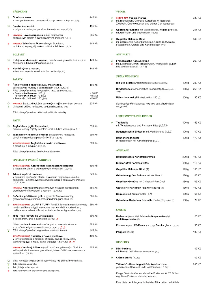 Menu_Restaurant Panská Zahrada_Dobřichovice_image_4