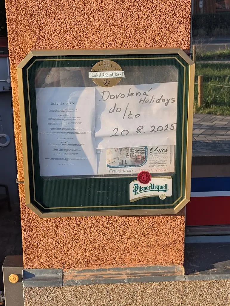Menu_Unico Osteria e caffe_Horoměřice_image_2