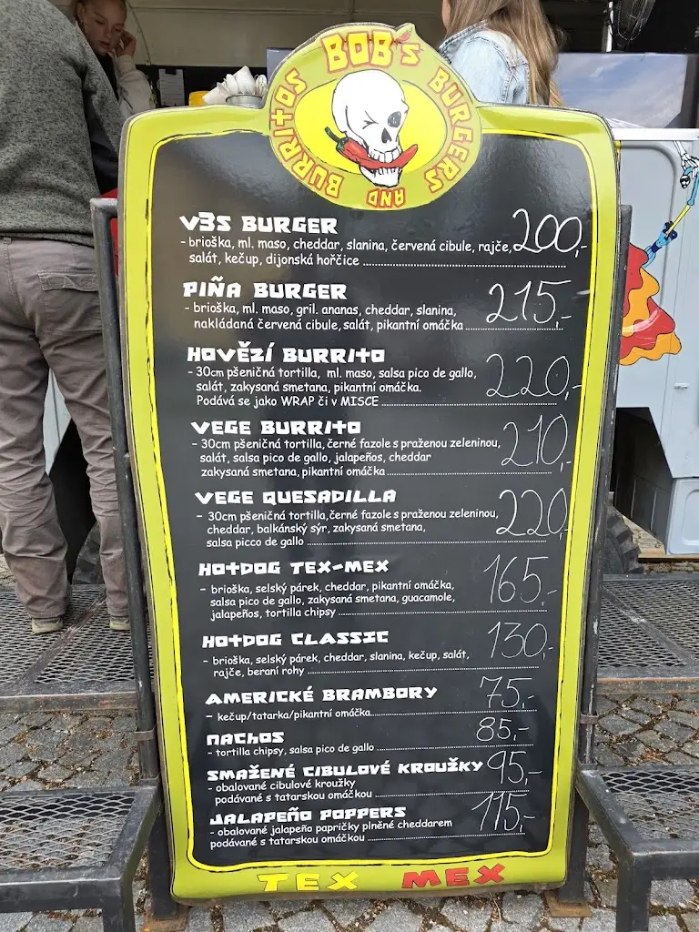 Menu_Bob's Burgers & Burritos_Hostomice_image_1