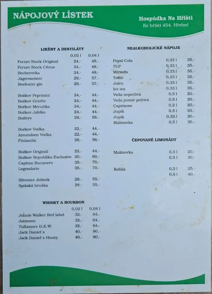 Menu_HOSPŮDKA NA HŘIŠTI_Hřebeč_immagine_1