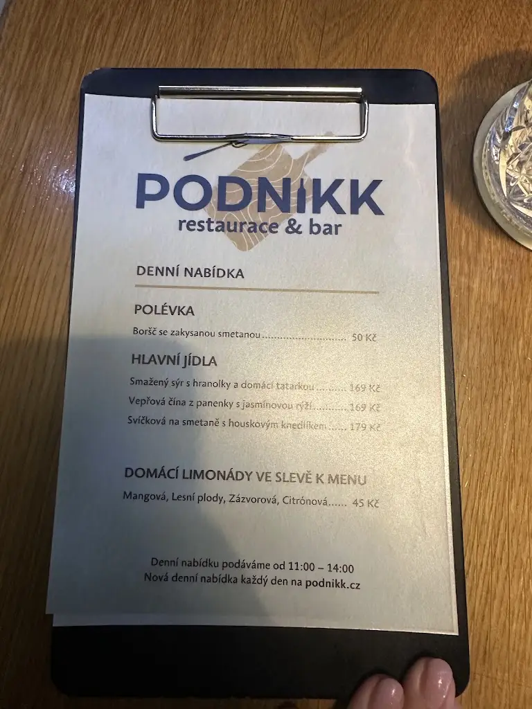 Menu_PODNIKK restaurace a bar_Hořovice_image_3