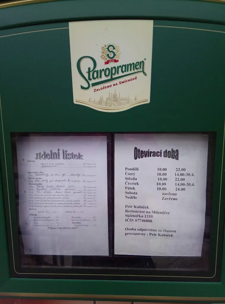 Menu_Restaurace Na Sklenářce_Hořovice_image_4
