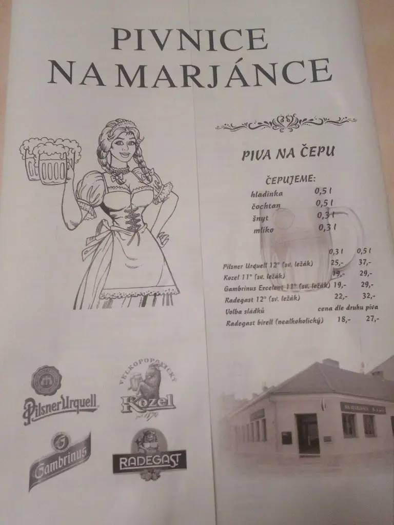 Menu_Restaurace Na Marjánce_Okres Písek_image_2