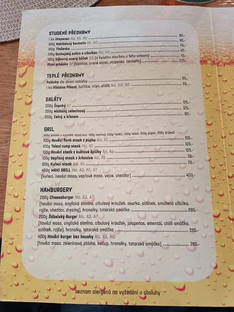 Menu_Restaurace U Bony_Hýskov_image_2