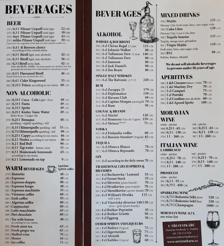 Menu_Restaurace U Tří statkářů_Dobříš_image_3