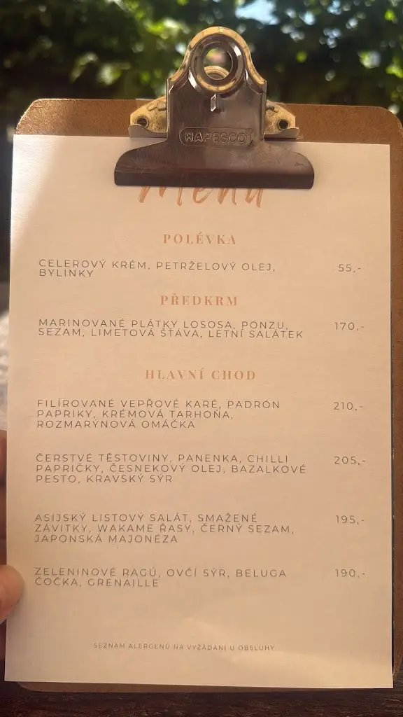 Menu_La Fabrica Bistro_Dobříš_image_2