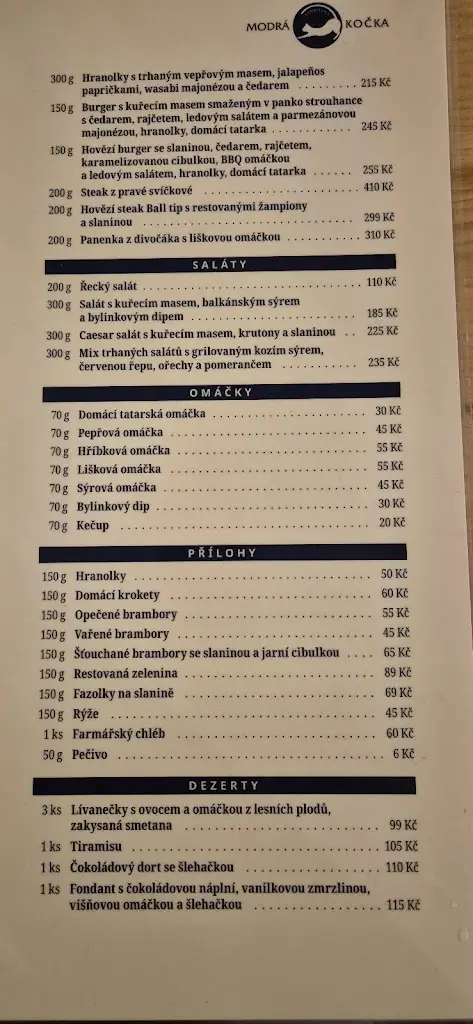 Menu_Tankovna Modrá Kočka_Dobříš_image_1