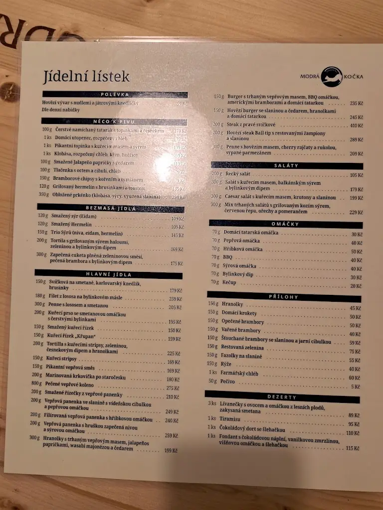 Menu_Tankovna Modrá Kočka_Dobříš_image_2