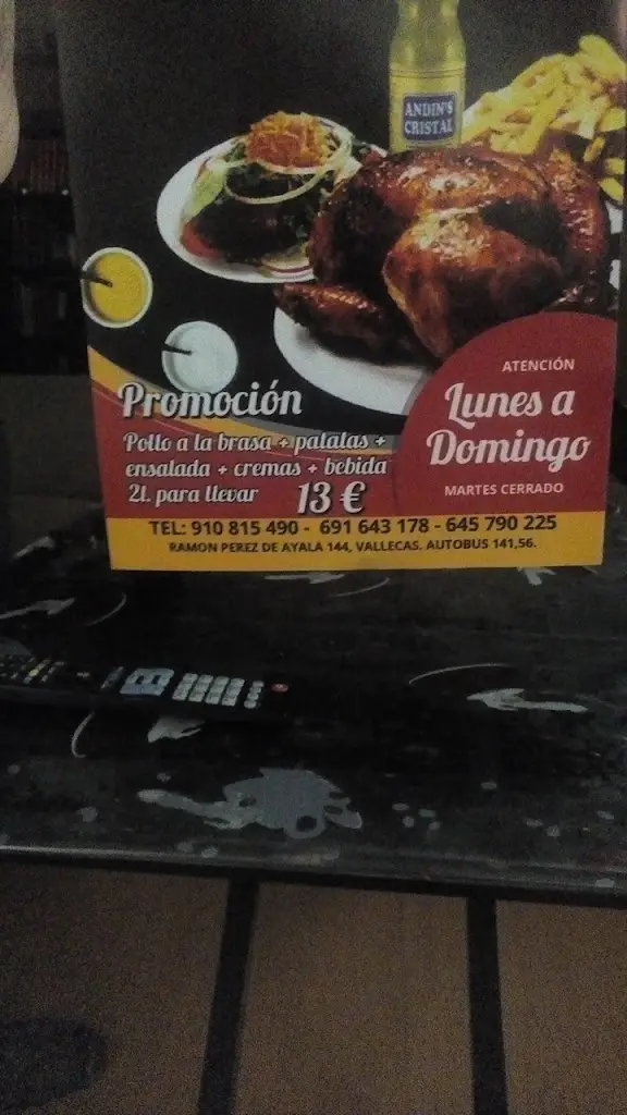 Menu_El Tondero_Bernartice_image_1