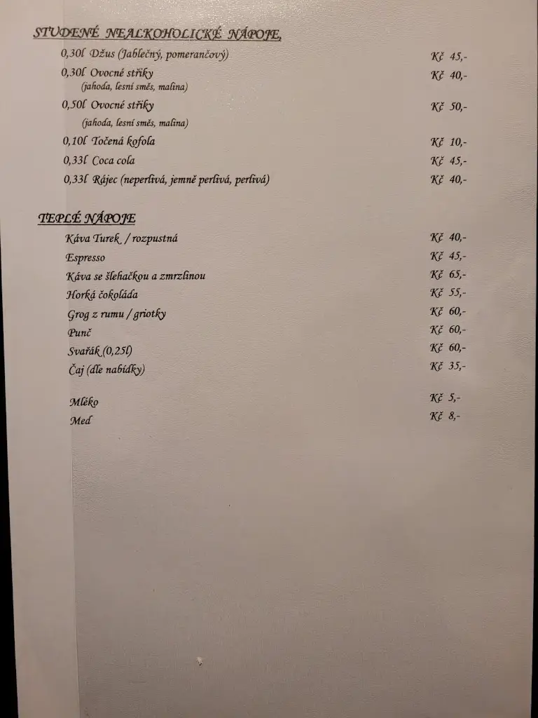 Menu_Restaurace Pivovarská krčma_Hostivice_image_3