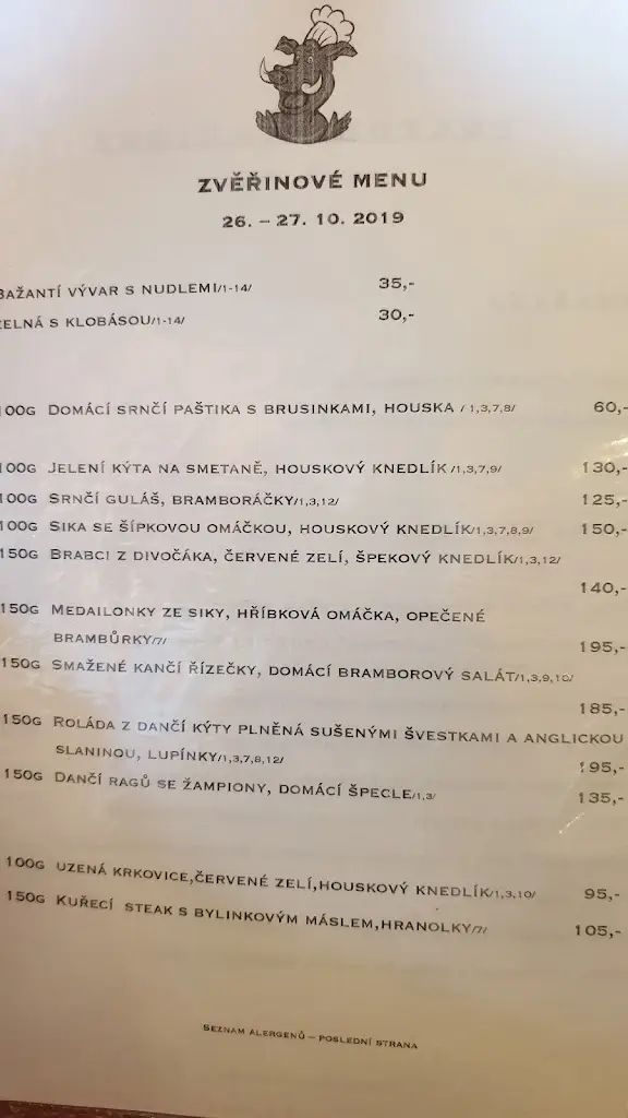 Menu_School canteen Japeka_Hradištko_image_1