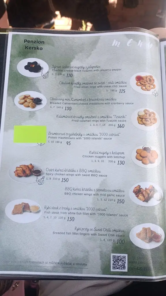 Menu_Bistro Kersko_Hradištko_image_1