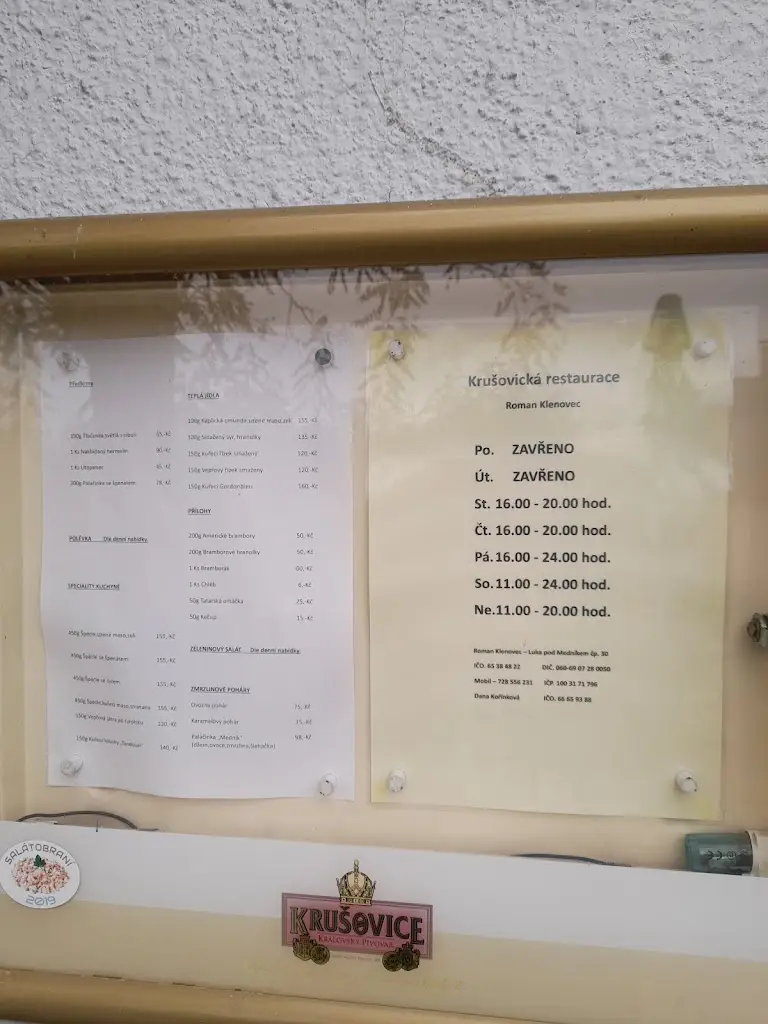 Menu_Restaurace U nádraží_Jílové u Prahy_image_1