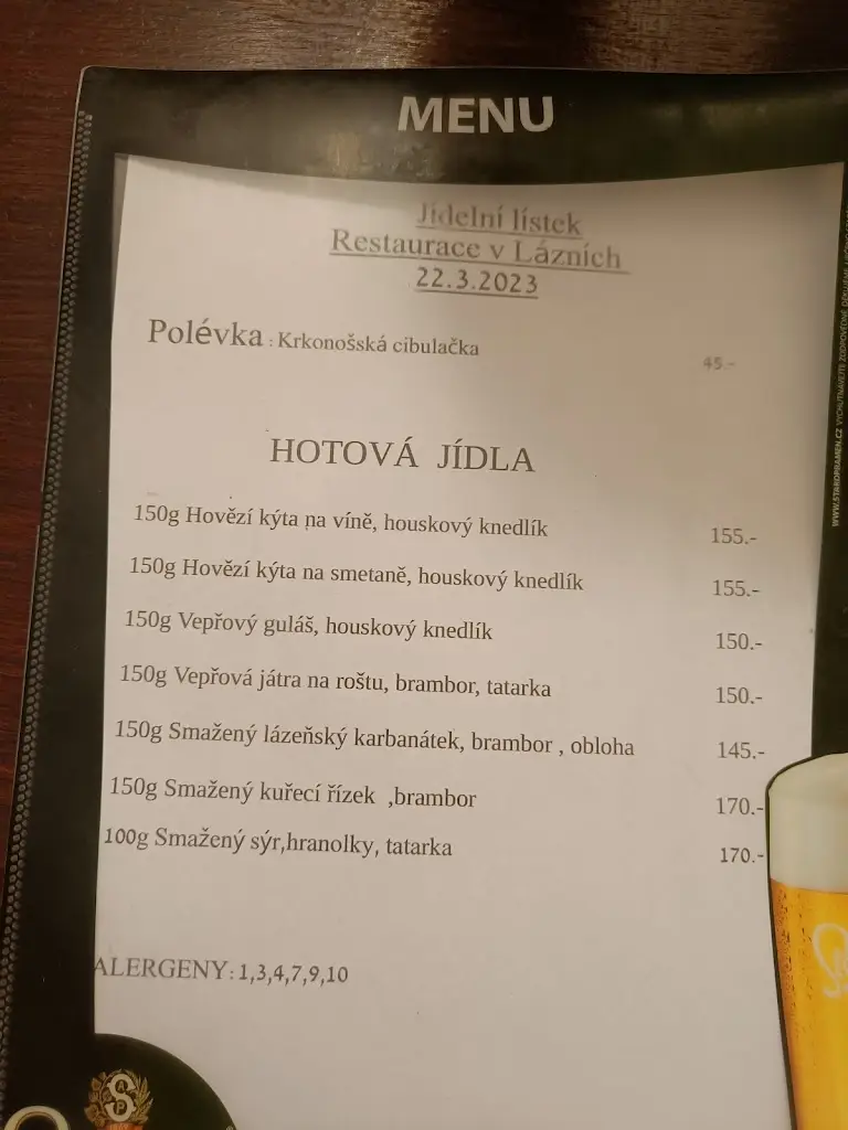 Menu_Restaurace v Lázních_Jílové u Prahy_image_1
