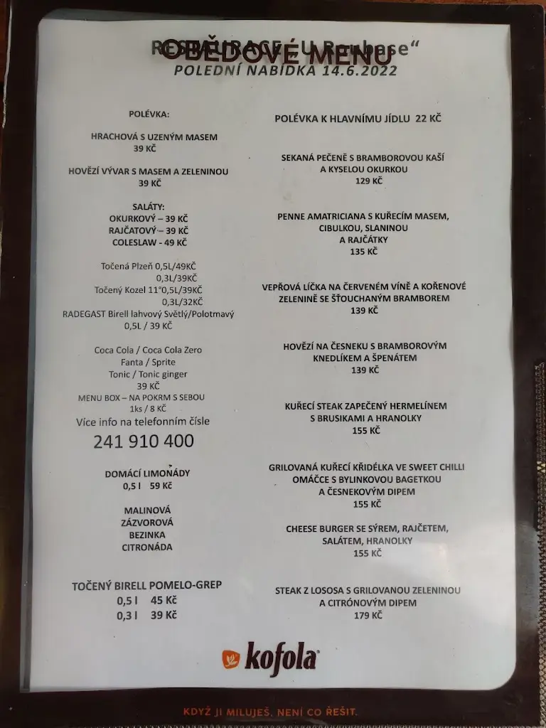 Menu_Božská komedie U Roubase_Dolní Břežany_image_1