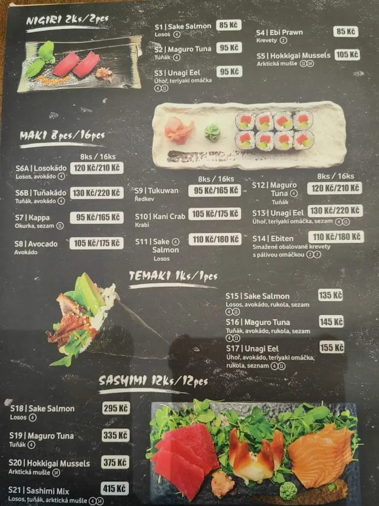 Menu_Sushi Sansa_Králův Dvůr_immagine_4