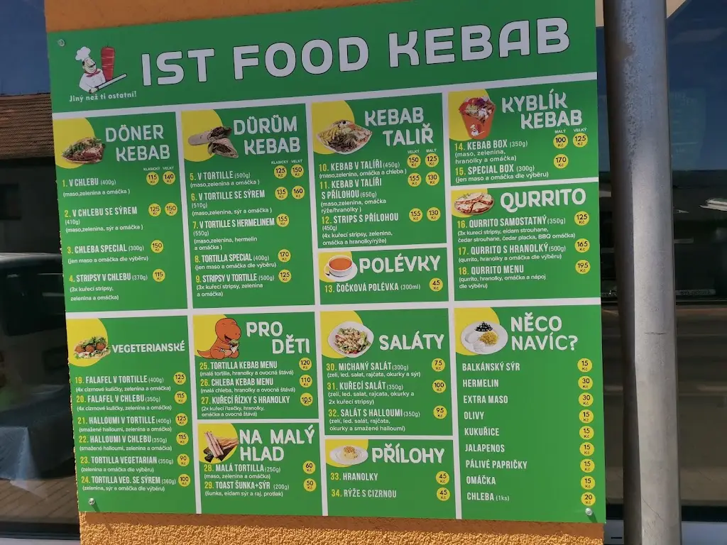 Menu_Ist Food Kebab_Králův Dvůr_image_4