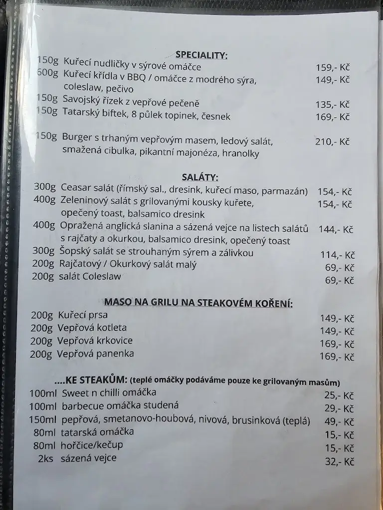 Menu_Sportklub Klecany_Klecany_immagine_1