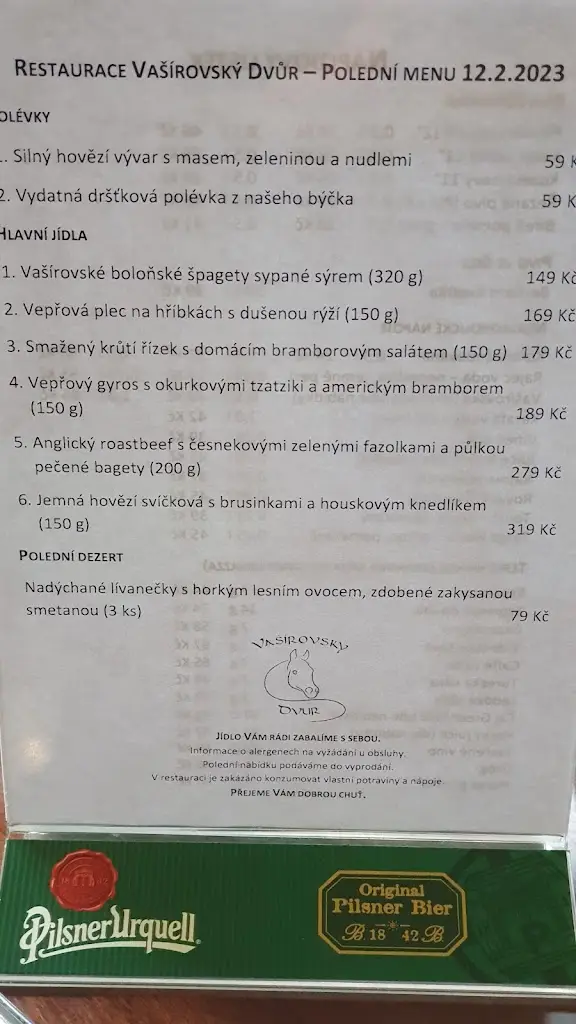 Menu_Restaurace Vašírovský Dvůr_Lány_image_3