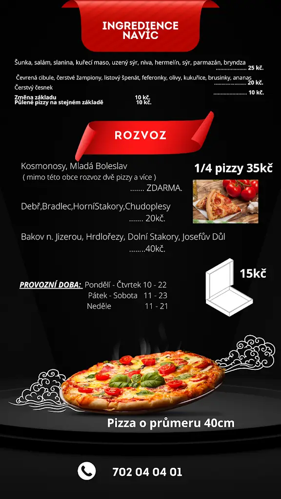 Menu_Pizza Christe_Kosmonosy_image_1