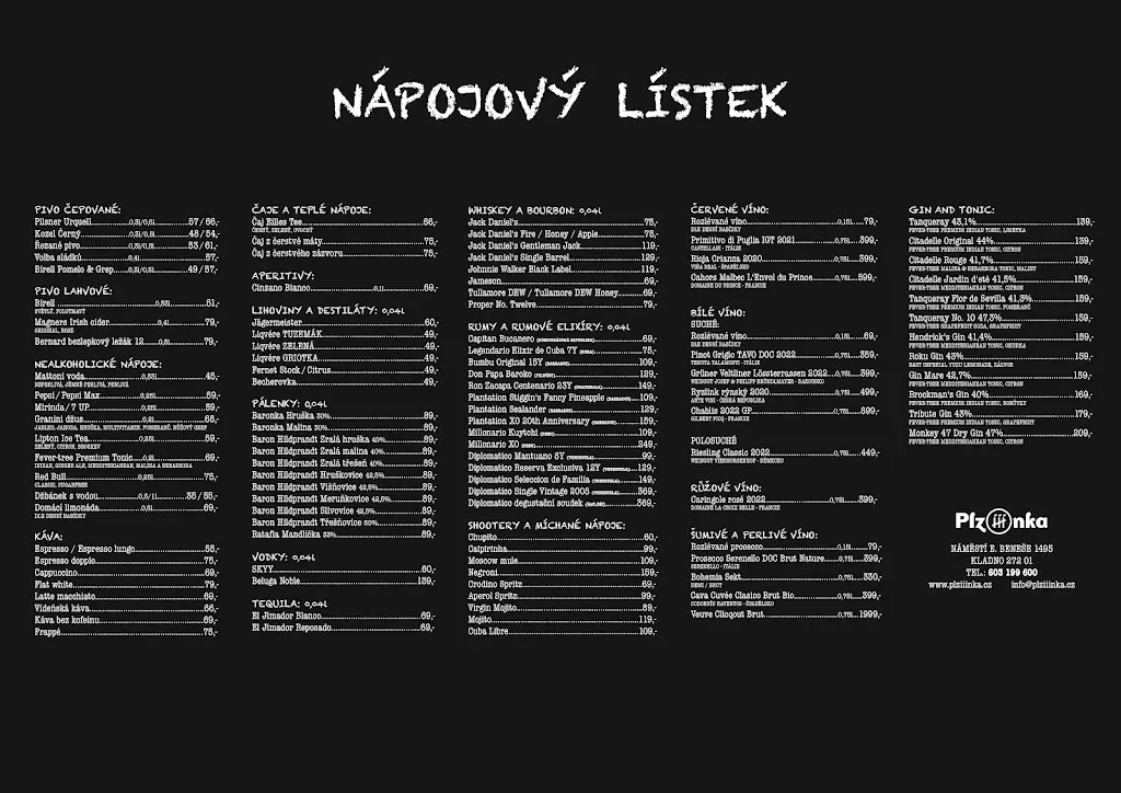 Menu_Plzííínka_Kladno_immagine_1