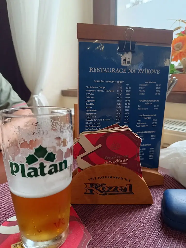 Menu_Restaurace Na Zvíkově_Okres Písek_immagine_1