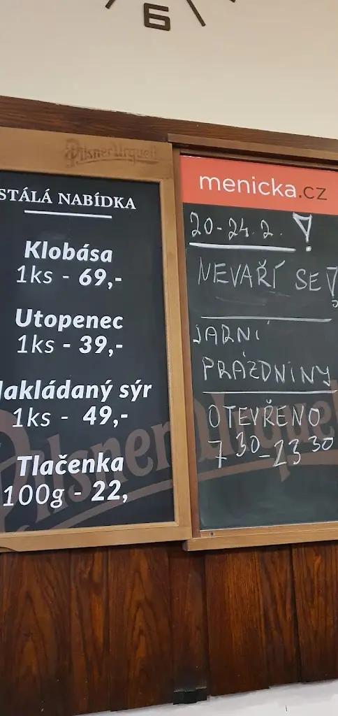 Menu_Restaurace Na Zvíkově_Okres Písek_immagine_2