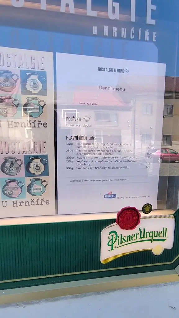 Menu_Restaurace Nostalgie - U Hrnčíře_Kostelec nad Černými Lesy_image_3