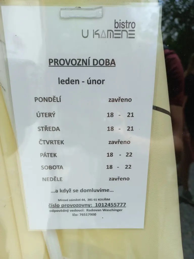 Menu_Bistro U Kamene_Kouřim_image_1