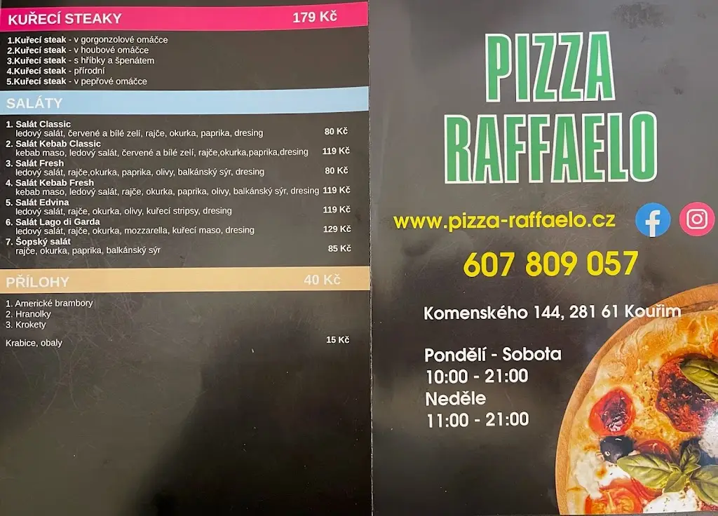 Menu_Pizza Raffaelo_Kouřim_image_2