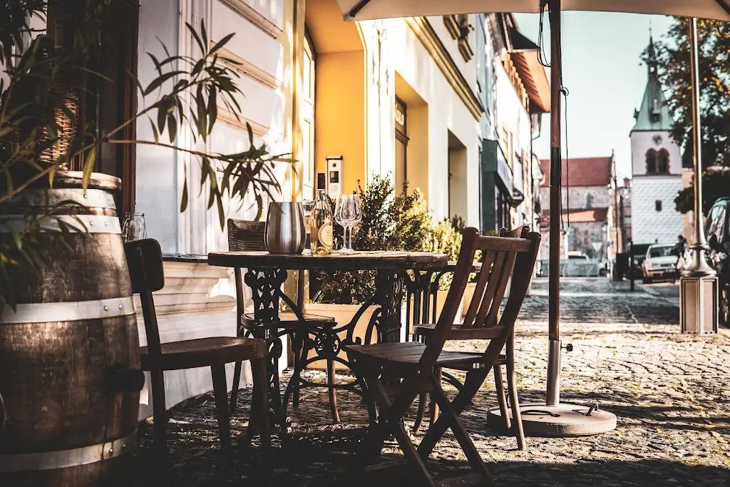 Vinotéka č.p. 47 restaurant in Kouřim