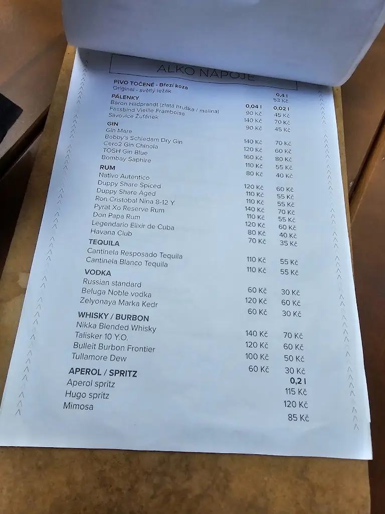 Menu_Travel cafe Písek_Písek_image_3