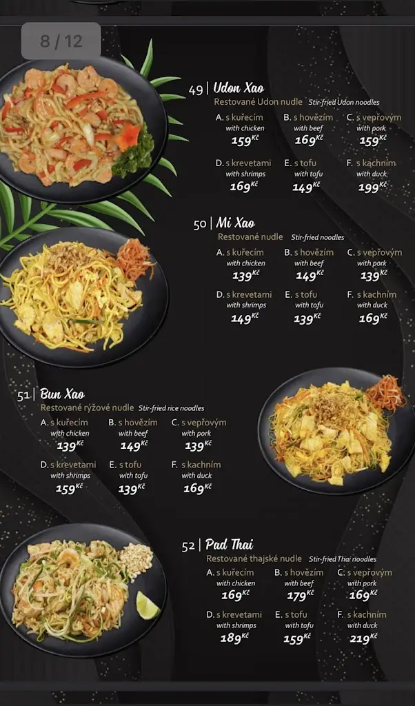 Menu_Paradise cuisine restaurant_Libčice nad Vltavou_image_1