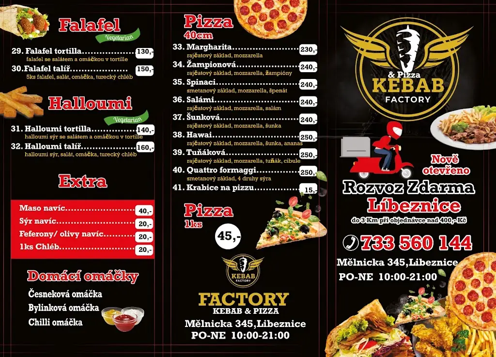 Menu_Kebab&Pizza factory Líbeznice_Líbeznice_image_1