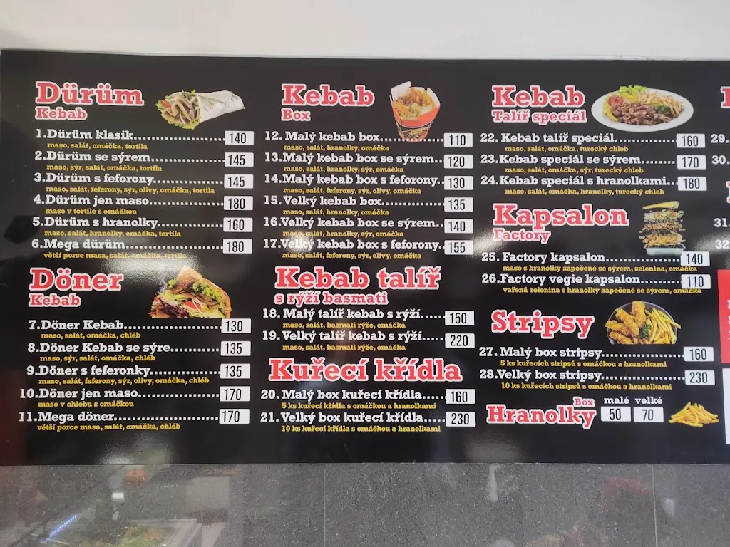 Menu_Kebab&Pizza factory Líbeznice_Líbeznice_image_4