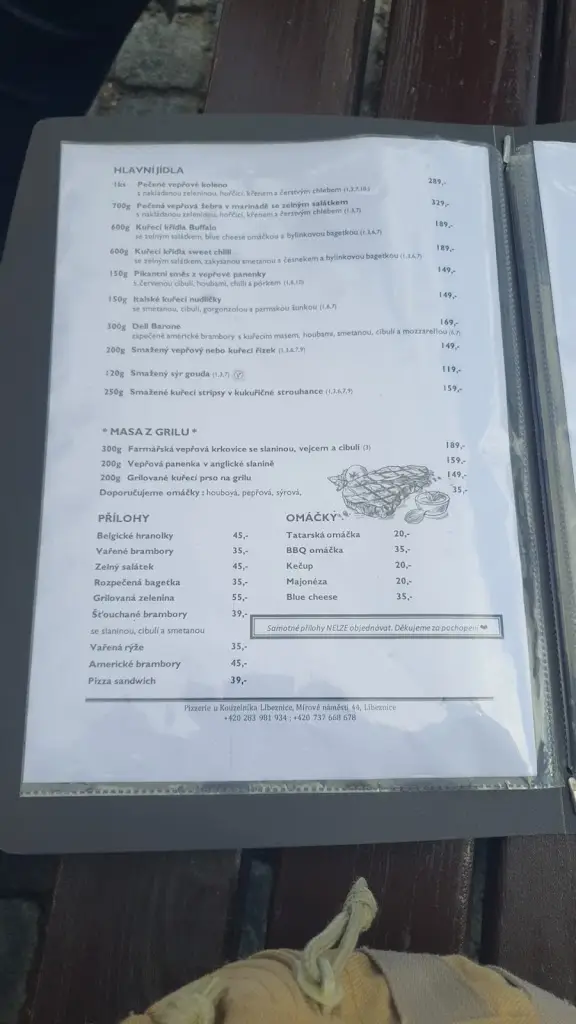 Menu_Pizzerie U kouzelníkaLíbeznice_Líbeznice_image_4