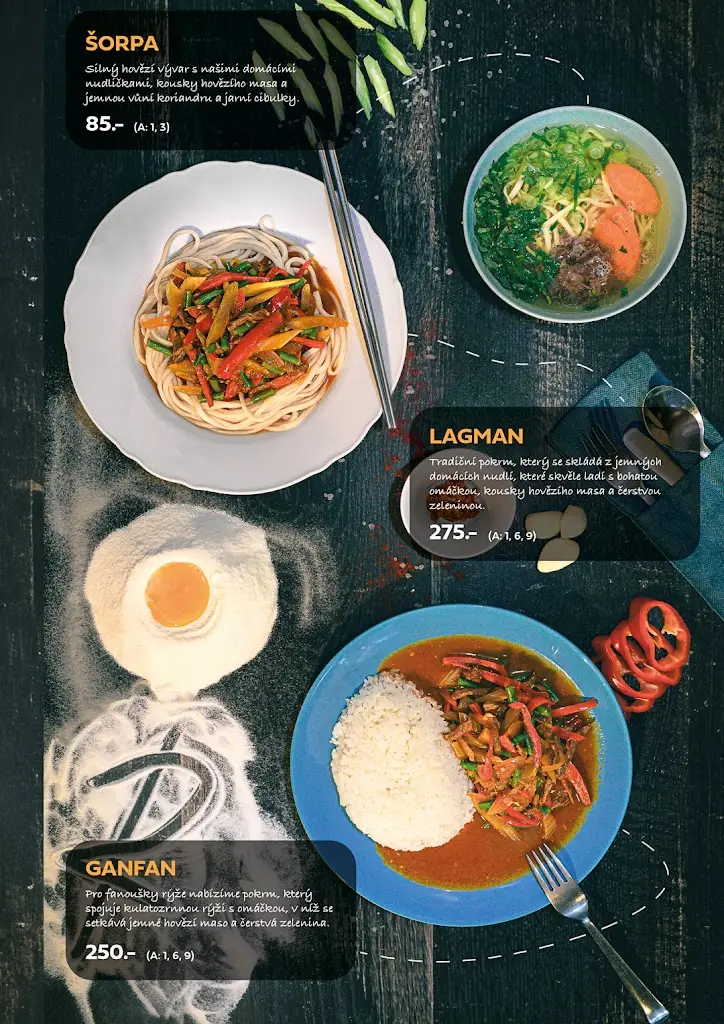 Menu_RAFARIZ noodle house_Okres Tábor_immagine_3