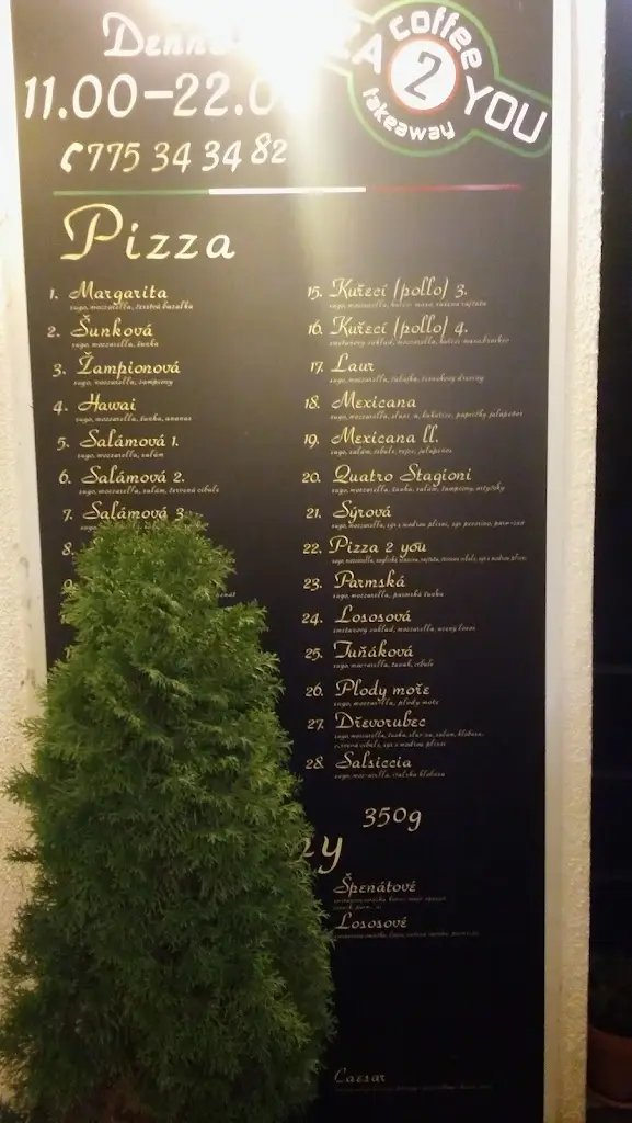 Menu_Pizza2You_Loučeň_immagine_2